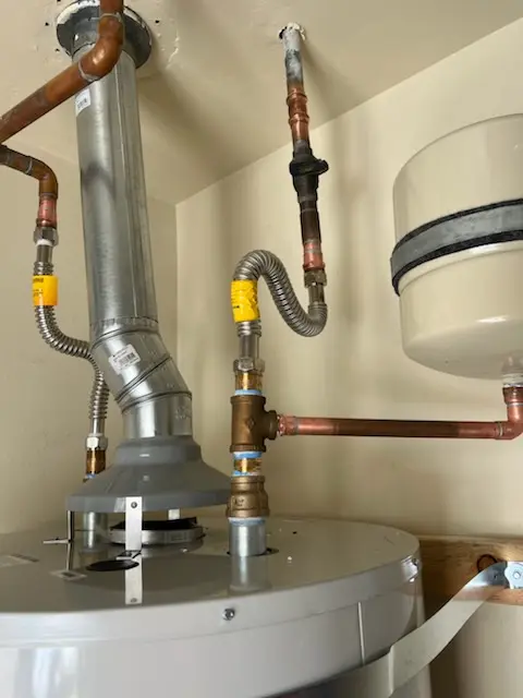 Water heater installation and plumbing repair in Garrison Ridge